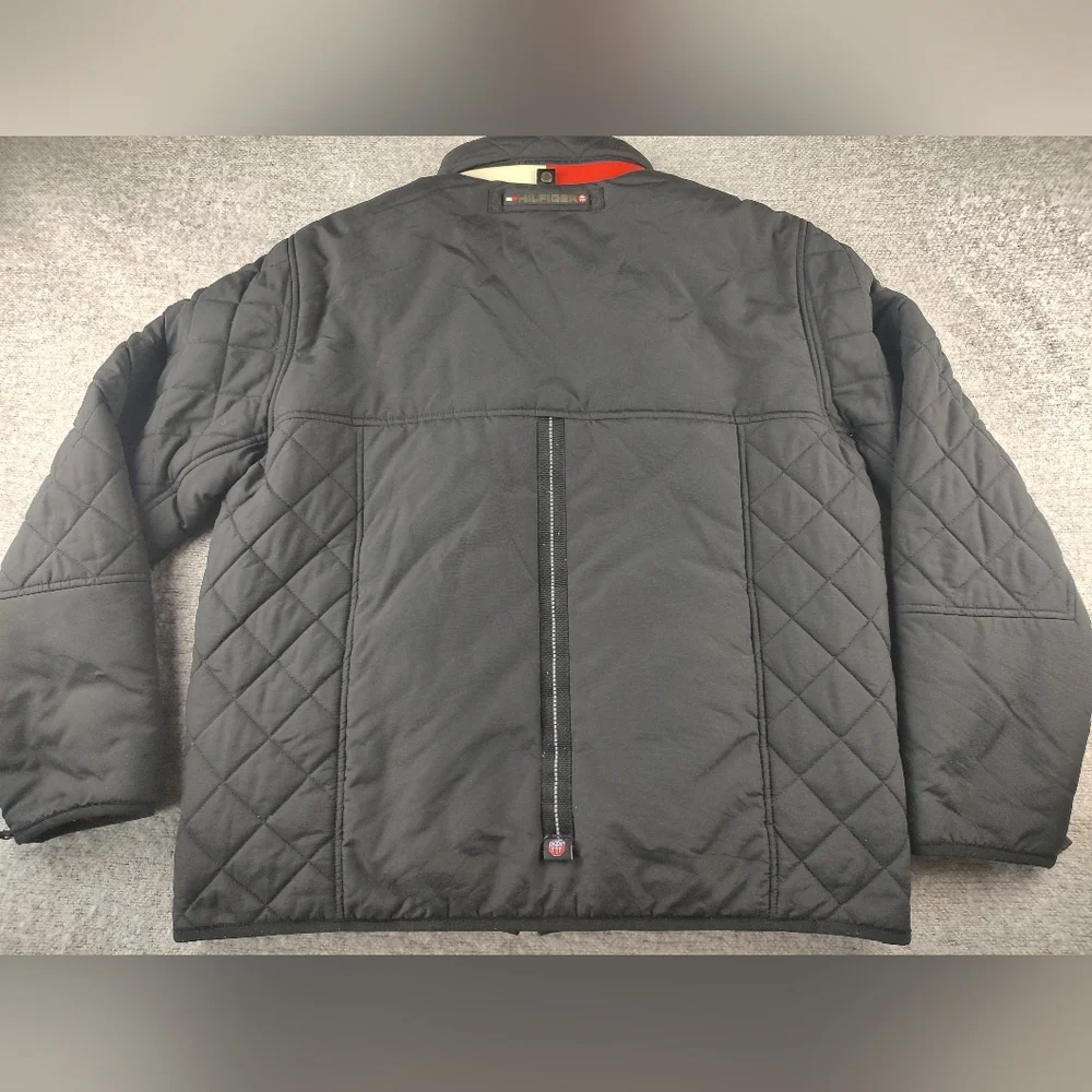 Tommy Hilfiger Black Red Jacket XL Coldstop